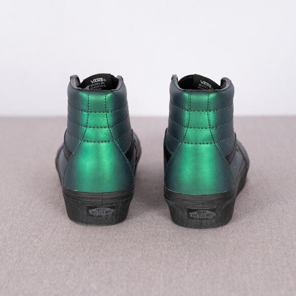 VANS Sk8-Hi Platform Harry Potter Dark Arts Mens 8.5 Womens 10 Morsmordre Green - Picture 8 of 12